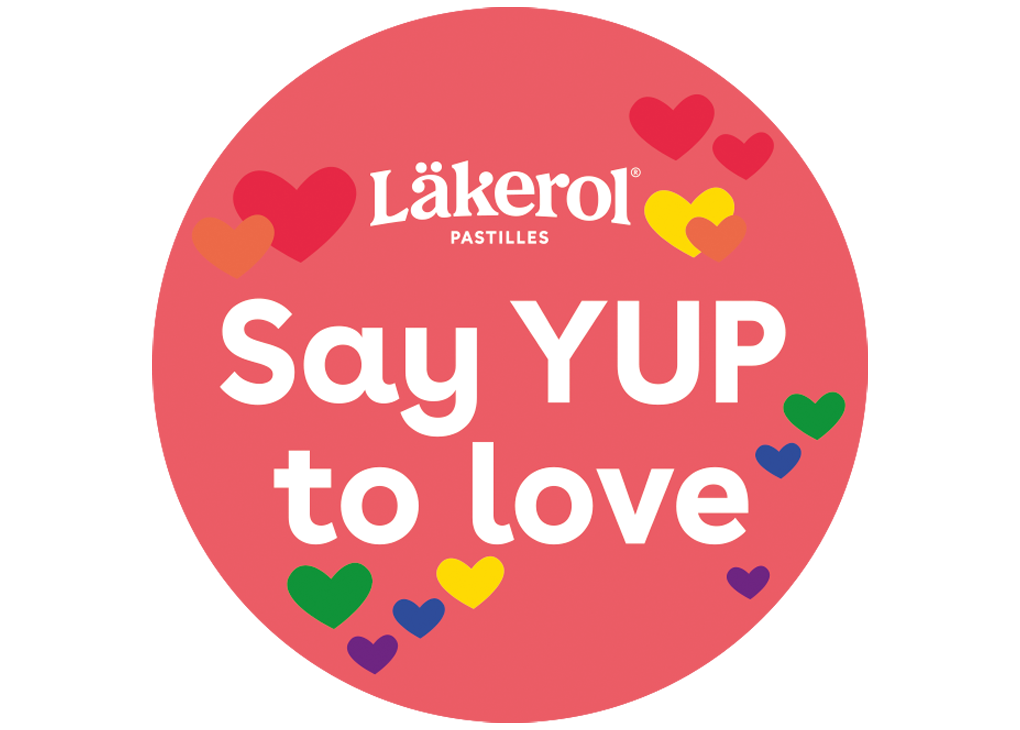 Läkerol YUP Love all flavours