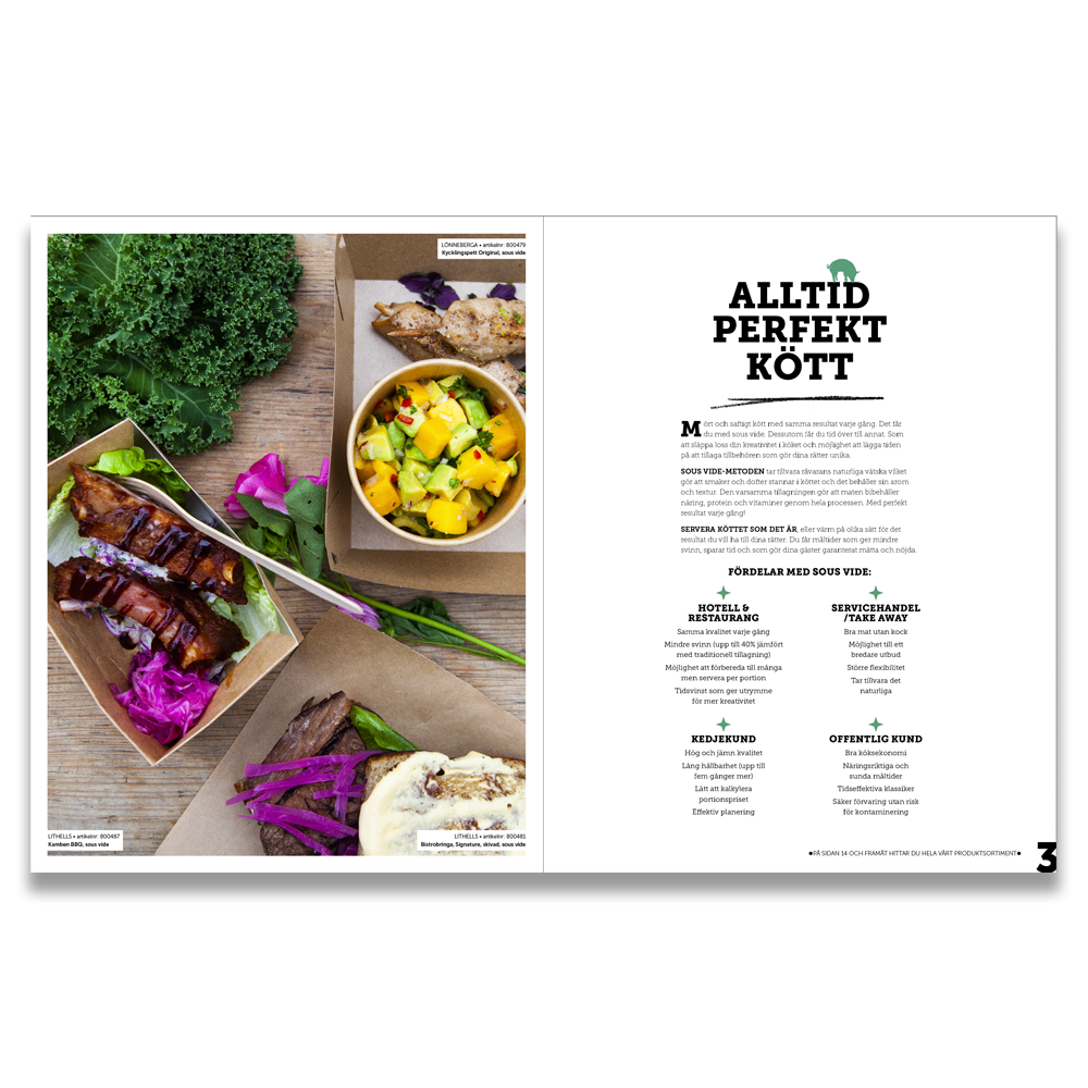Atria Foodservice Sous vide